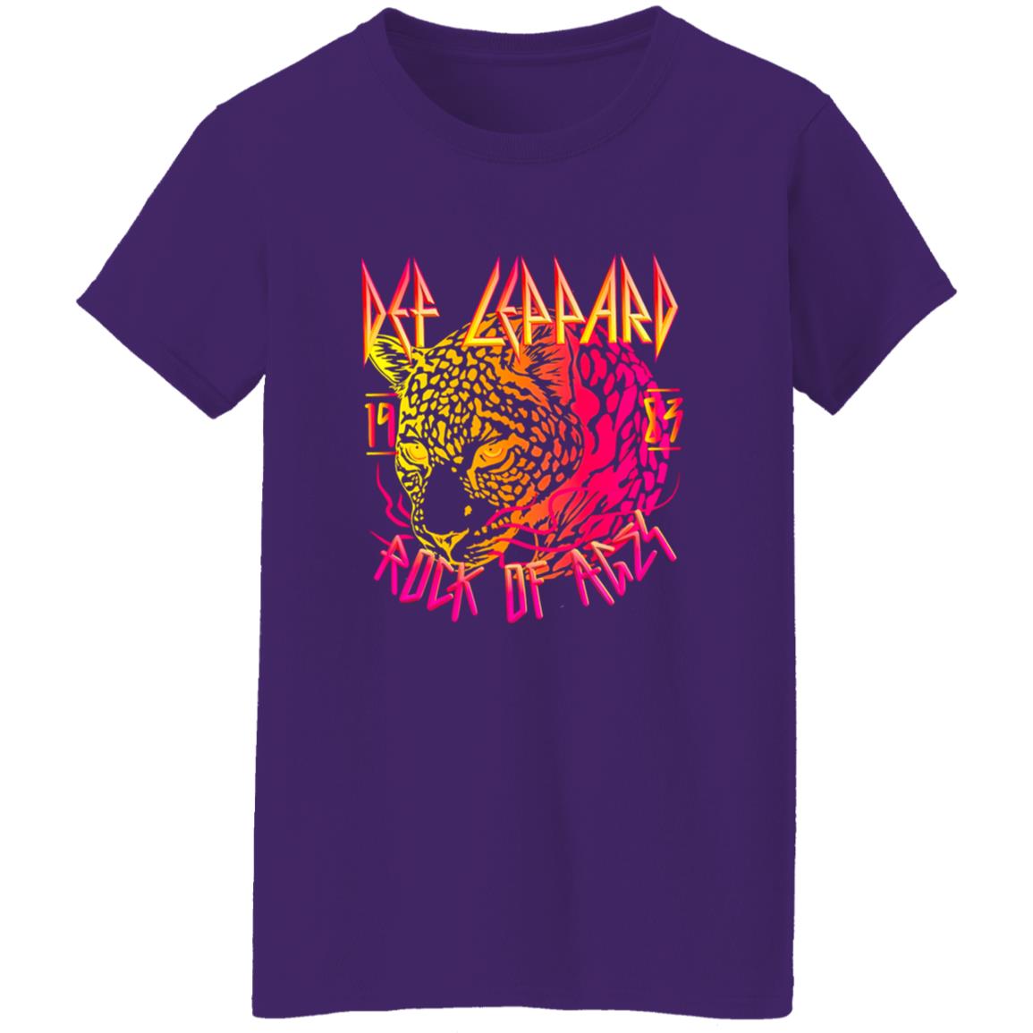 1054-10065-108647040 Def Leppard Hysteria 1987 Leopard Rock Vintage Graphic Shirt Style Guide for Everyday Edge