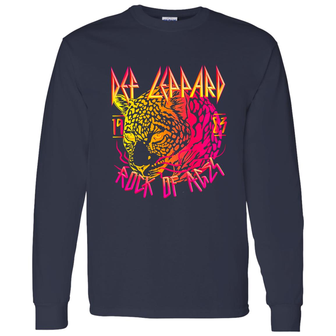 1062-10156-108647041 Def Leppard Hysteria 1987 Leopard Rock Vintage Graphic Shirt Style Guide for Everyday Edge