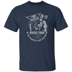 Aerosmith Rocks Tour 1976–77 Vintage Rock Band Shirt – Classic Era Identity Piece