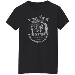 Aerosmith Rocks Tour 1976–77 Vintage Rock Band Shirt – Classic Era Identity Piece
