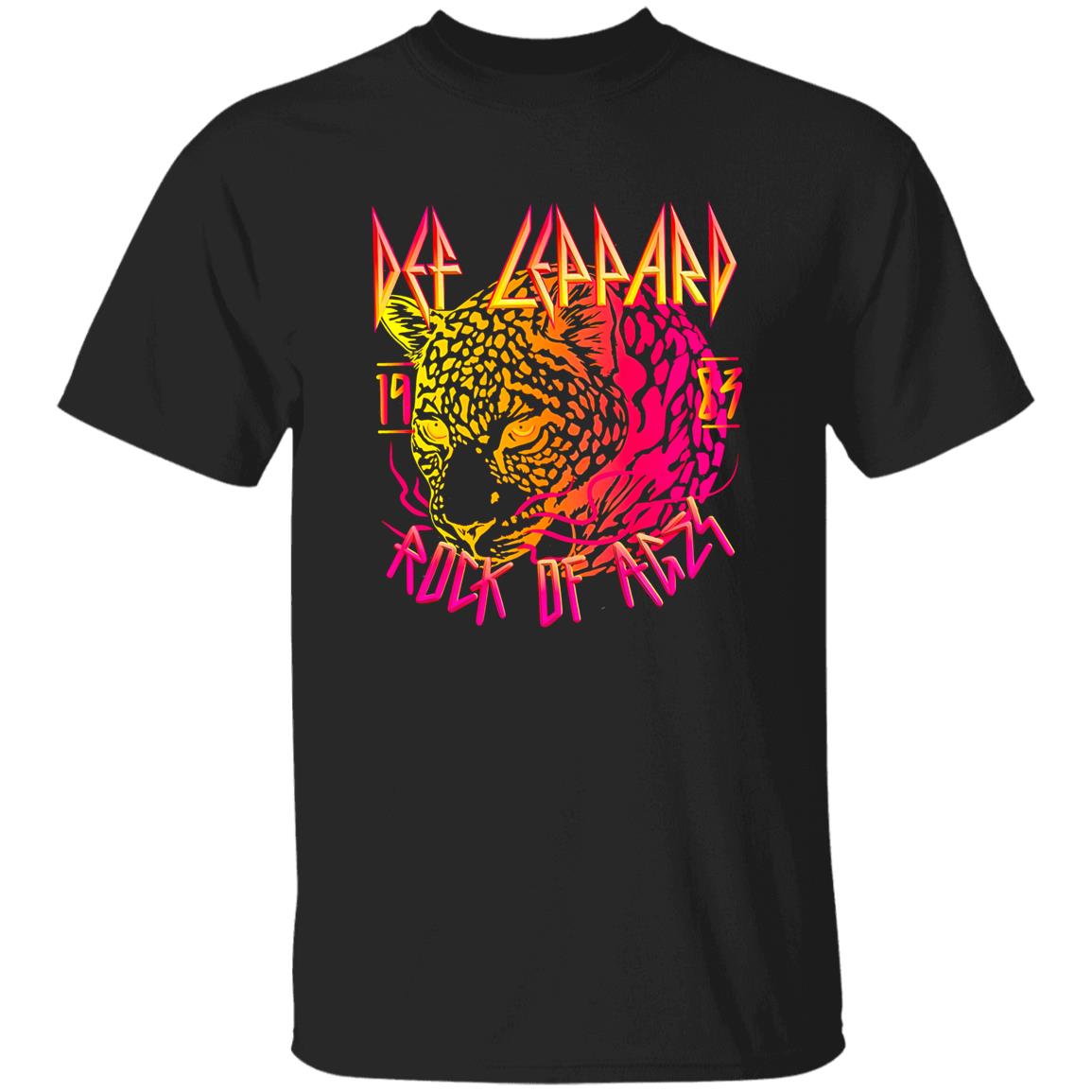 1049-9953-108647039 Def Leppard Hysteria 1987 Leopard Rock Vintage Graphic Shirt Style Guide for Everyday Edge