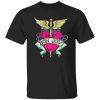 Bon Jovi Heart Dagger Wings Vintage Rock Artwork Shirt