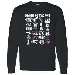 Bands of the 70s Rock Puzzle Icons Vintage Classic Rock Artwork Shirt – Styling Guide