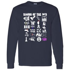 Bands of the 70s Rock Puzzle Icons Vintage Classic Rock Artwork Shirt – Styling Guide