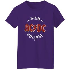 ACDC Lightning Logo Classic Rock Band Artwork Shirt – Bold Statement Design Breakdown