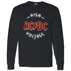 ACDC Lightning Logo Classic Rock Band Artwork Shirt – Bold Statement Design Breakdown