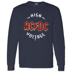 ACDC Lightning Logo Classic Rock Band Artwork Shirt – Bold Statement Design Breakdown