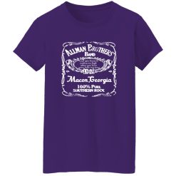 Allman Brothers Band 1969 Macon Georgia Vintage Southern Rock Typography Shirt