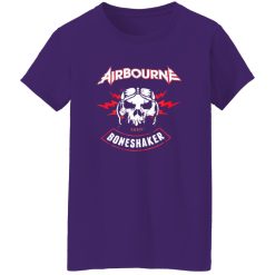 Airbourne Boneshaker Skull Lightning Vintage Rock Band Artwork Shirt – Culture & Visual Breakdown