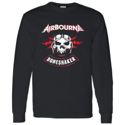 Airbourne Boneshaker Skull Lightning Vintage Rock Band Artwork Shirt – Culture & Visual Breakdown
