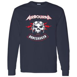 Airbourne Boneshaker Skull Lightning Vintage Rock Band Artwork Shirt – Culture & Visual Breakdown