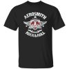 Aerosmith Winged Heart Rock and Roll Logo Artwork Shirt – Print Quality & Wear Performance