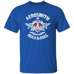 Aerosmith Winged Heart Rock and Roll Logo Artwork Shirt – Print Quality & Wear Performance
