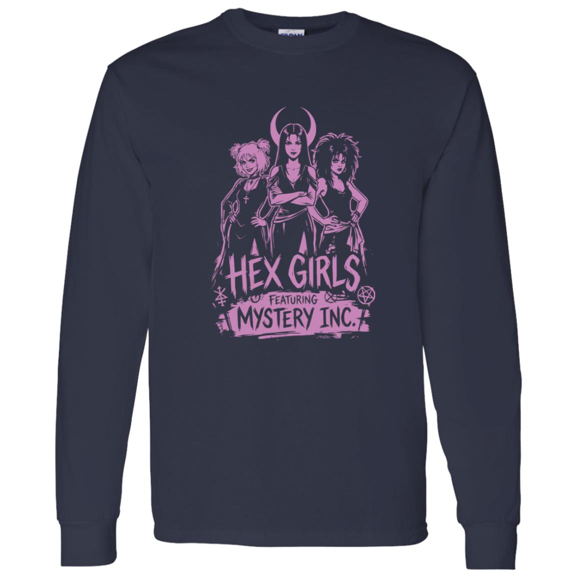 1062-10156-108654563 Hex Girls Mystery Inc Gothic Band Graphic Shirt – Print Performance & Wear Analysis