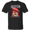 Led Zeppelin Mothership Airship Vintage Rock Band Album Artwork Shirt