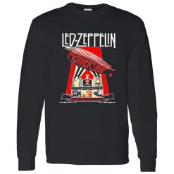 Led Zeppelin Mothership Airship Vintage Rock Band Album Artwork Shirt