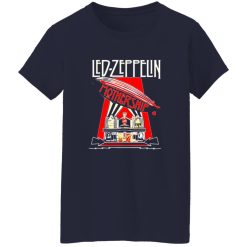 Led Zeppelin Mothership Airship Vintage Rock Band Album Artwork Shirt