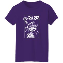 Gorillaz Cartoon Character Vintage Alternative Rock Band Artwork Shirt