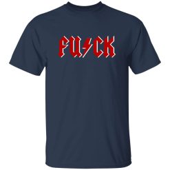 Fck Rocker Women’s Crop Shirt, ACDC, Rock Slut Shirt