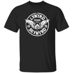 Lynyrd Skynyrd Freebird 1973 Vintage Wings Rock Badge Shirt